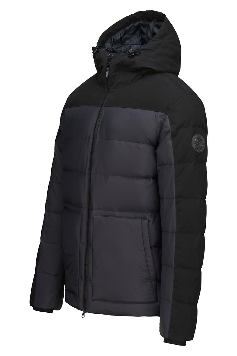 Verbier Water Repellent Puffer Jacket, Alternate, color, BLACK