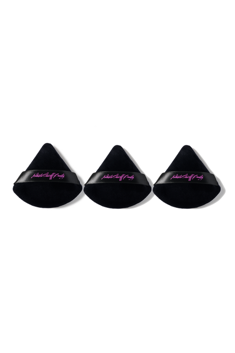 Velvet Hypoallergenic Ultra Soft Black Puffs, Main, color, Black