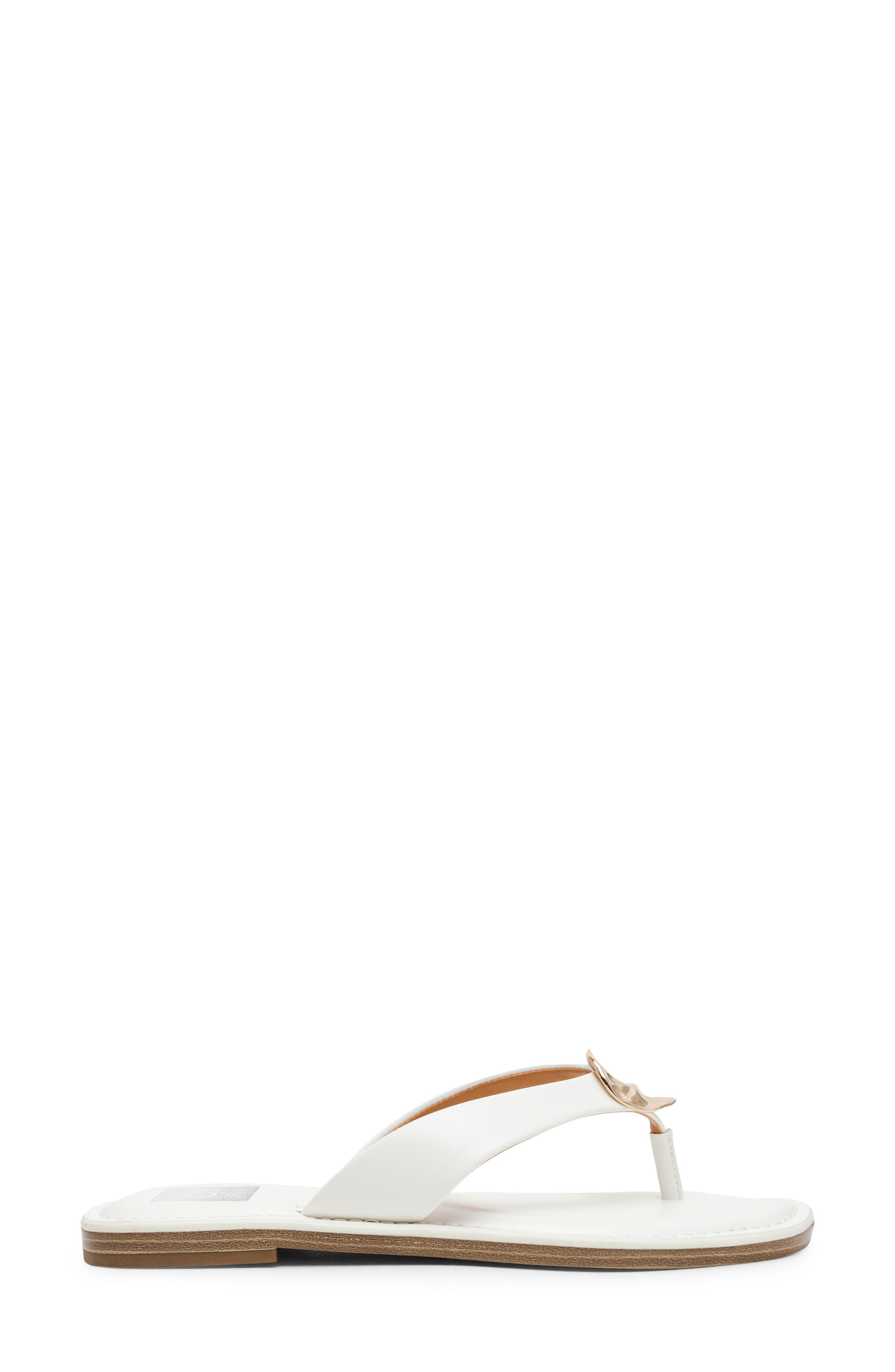 DV by Dolce Vita Jespar Sandal, Alternate, color, White Smooth