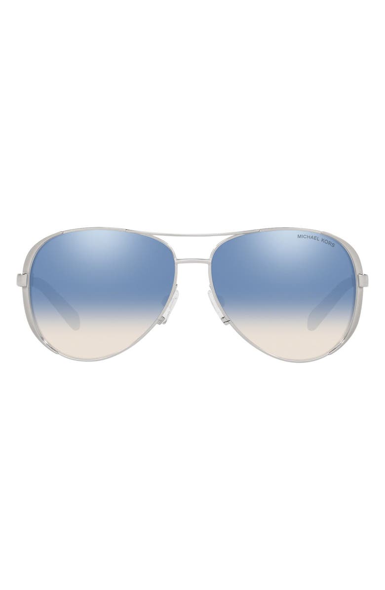 Michael Kors Collection 59mm Aviator Sunglasses, Main, color,