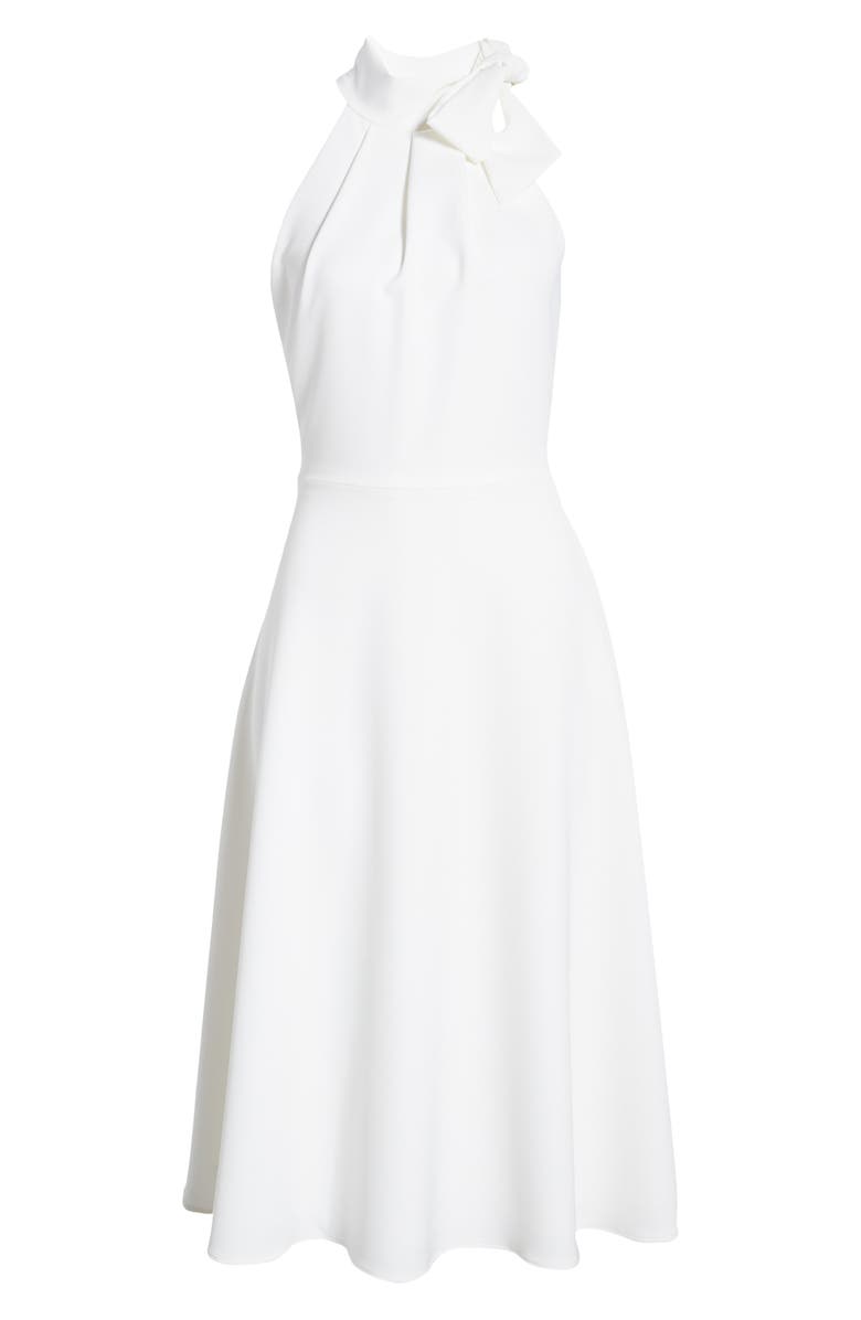 Black Halo Audrey Sleeveless Tie Neck Dress, Alternate, color,