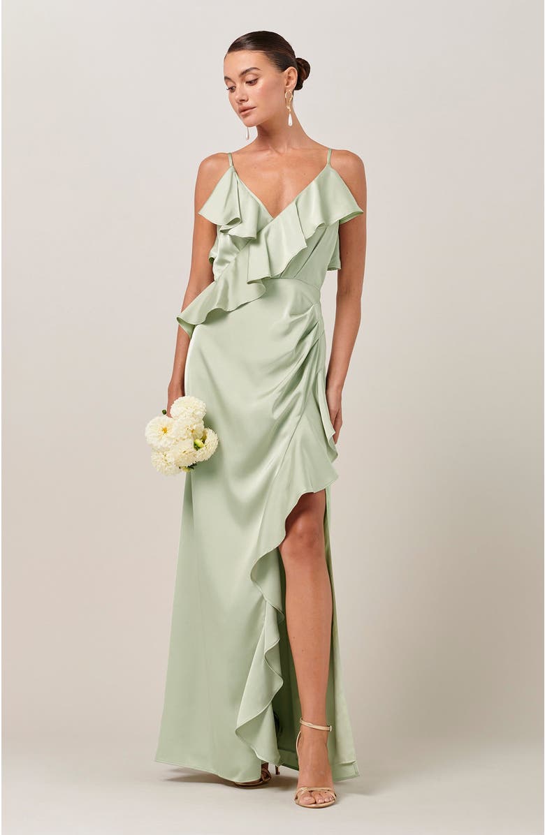 SAVEL Eloise Maxi Dress, Alternate, color, Sage Green