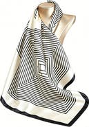 SILKSILKY Elegantly Designed Silk Printed Square Scarf