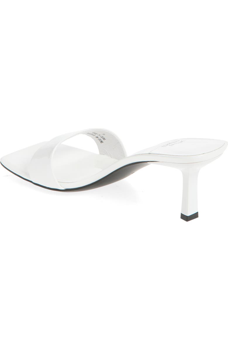 Jeffrey Campbell Capture Slide Sandal, Alternate, color, White Patent