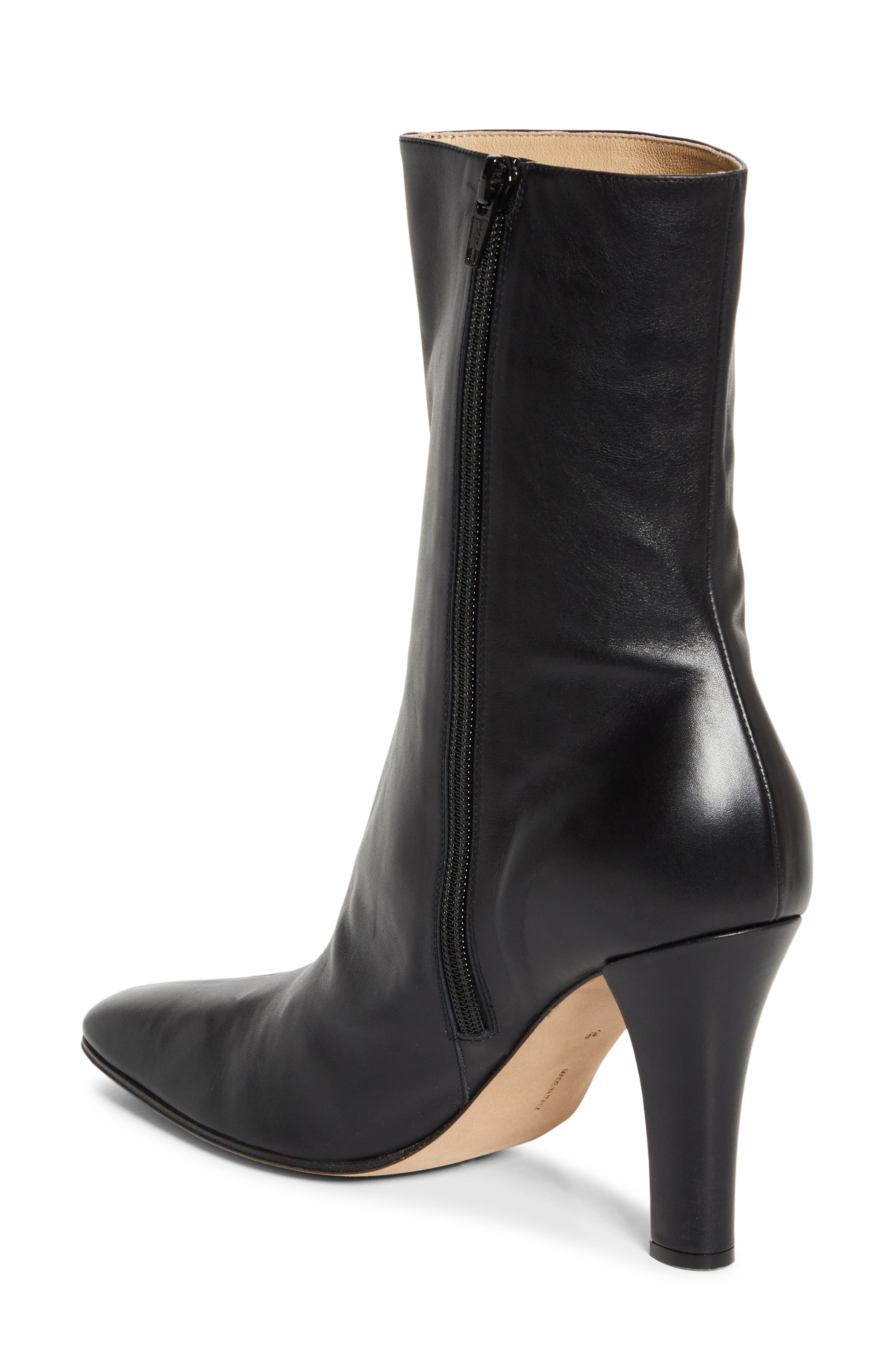 The Row Mona Bootie, Alternate, color, Black
