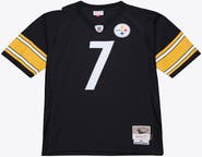 Mitchell & Ness Men's Mitchell & Ness Ben Roethlisberger Black Pittsburgh Steelers 2001 Legacy Throwback Replica Jersey