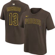 Nike Youth Nike Manny Machado Brown San Diego Padres Name & Number T-Shirt
