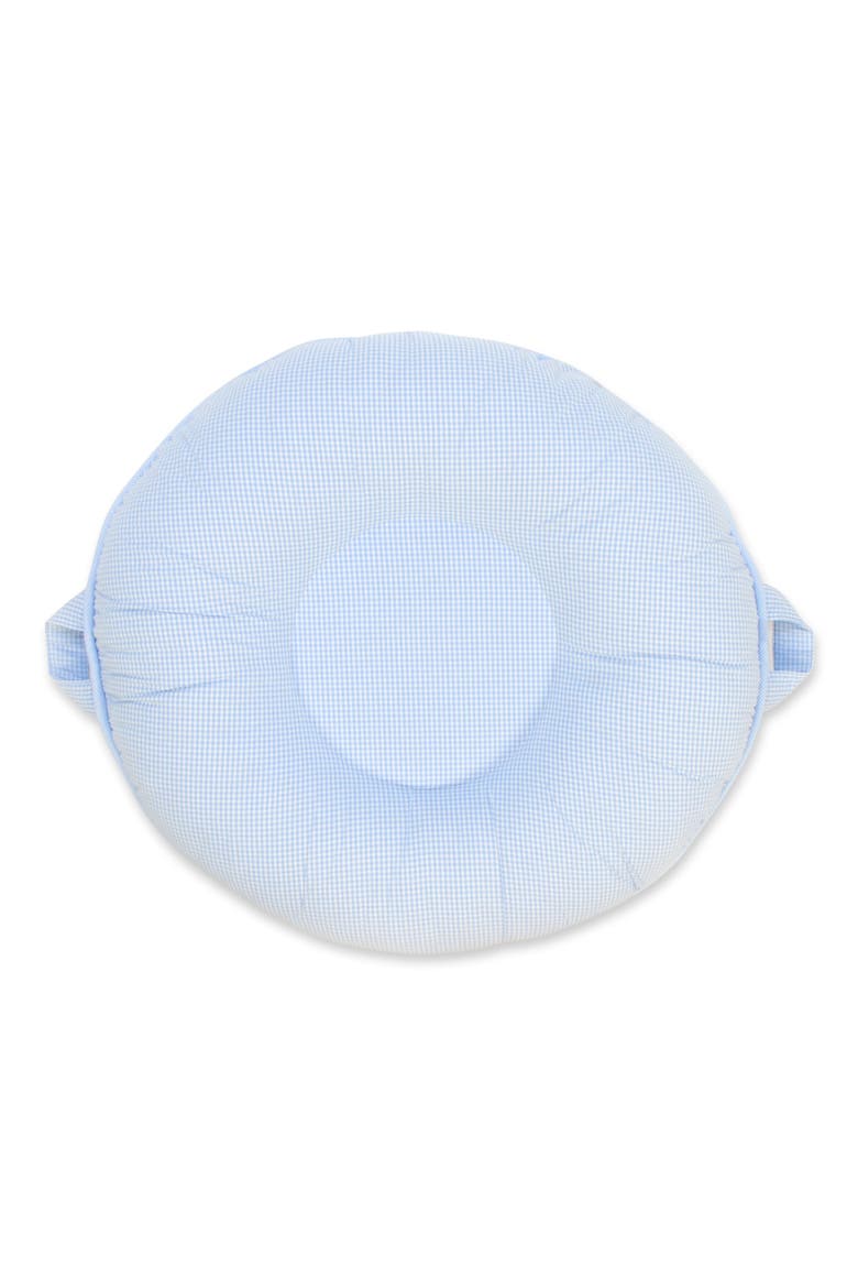 Luxe Portable Floor Pillow, Main, color, TOMMY/ DUSTY BLUE