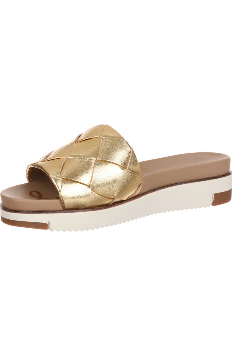 Sam Edelman Adaley Slide Sandal, Alternate, color, Dark Gold