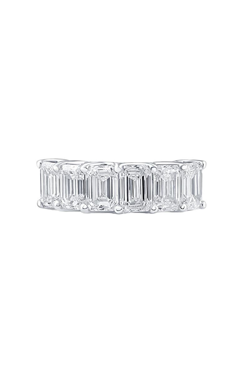 Bliss Diamond 6Ct TW Emerald Cut Diamond Ring U Prong Lab Grown 14k or Gold, Alternate, color, 