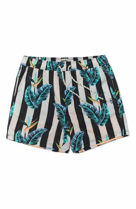 Party Pants Gulf Stripe Sport Swim Trunks