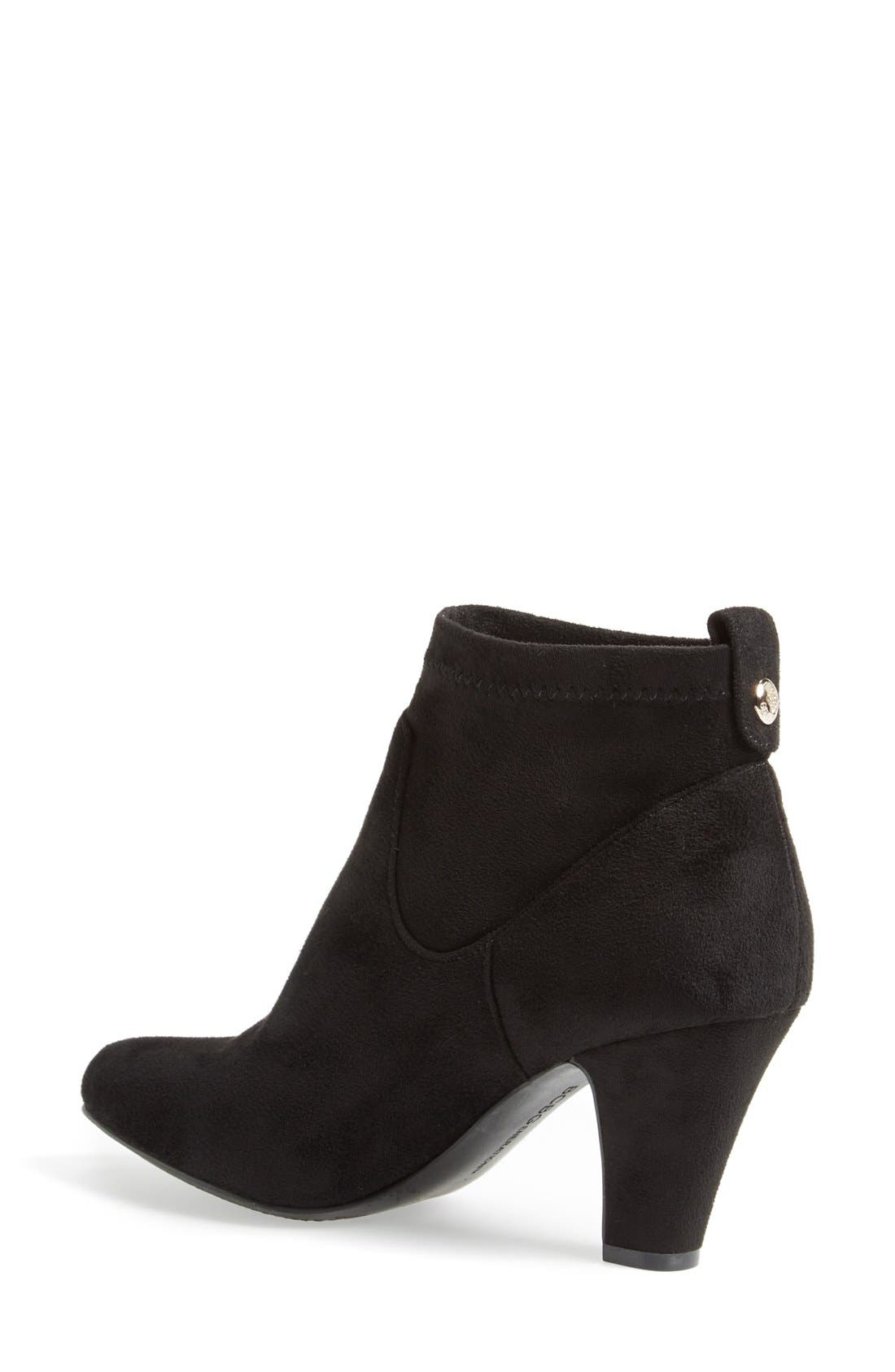 'Delilah' Ankle Bootie, Alternate, color, BLACK