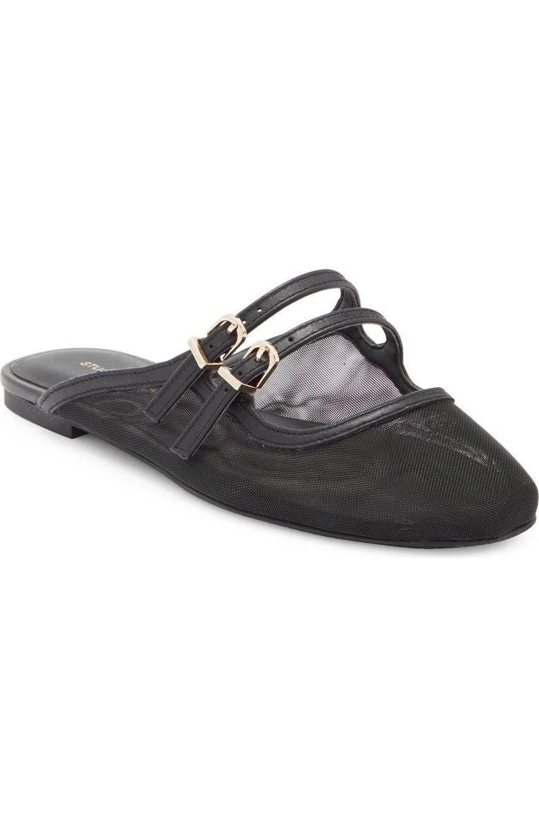 Stuart Weitzman Irene Mule, Main, color, Black