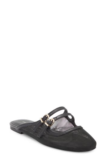 Stuart Weitzman Irene Mule In Black