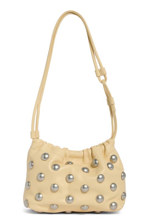 Arden Studded Leather Shoulder Bag