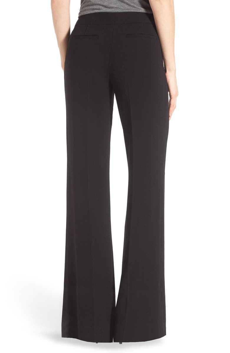 Halogen<sup>®</sup> Flat Front Wide Leg Pants, Alternate, color, 