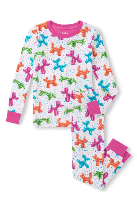 Kids' Balloon Pet Fitted Two-Piece Pajamas (Little Kid & Big Kid)