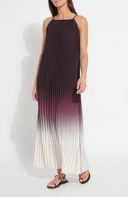 Lysse Lorena Pleated Chiffon Dress