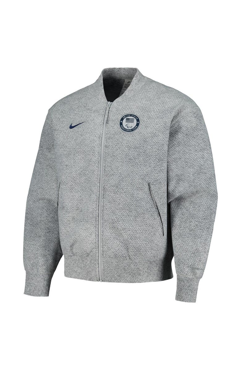 Nike Men's Nike Gray Team USA Media Day Look Performance Full-Zip Jacket, Alternate, color, Gray