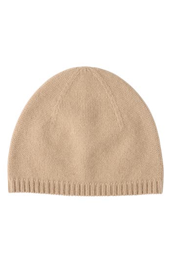 Vince Cashmere Beanie In Brown
