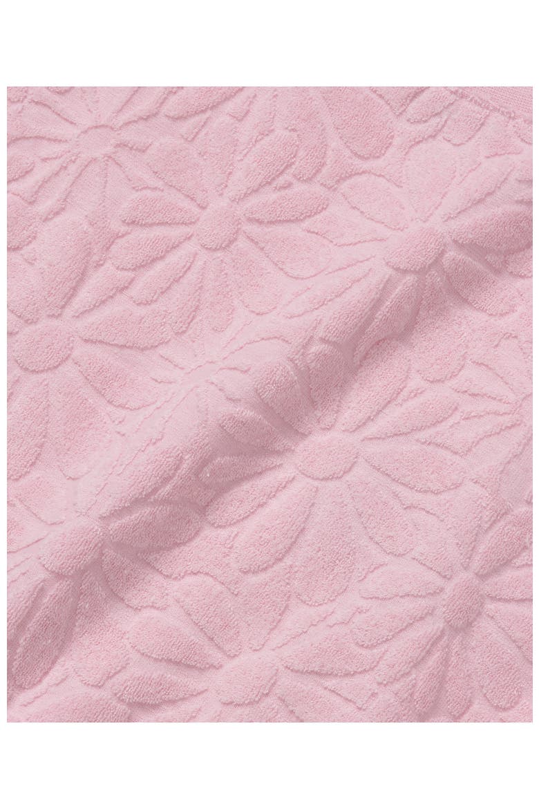 Girls Terry T-Shirt, Alternate, color, Flamingo Daisies