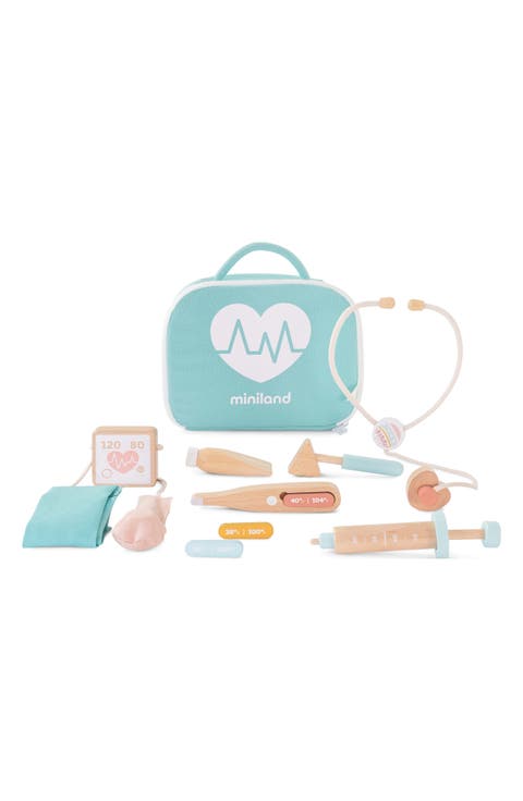 Doll Wooden Doctor Set