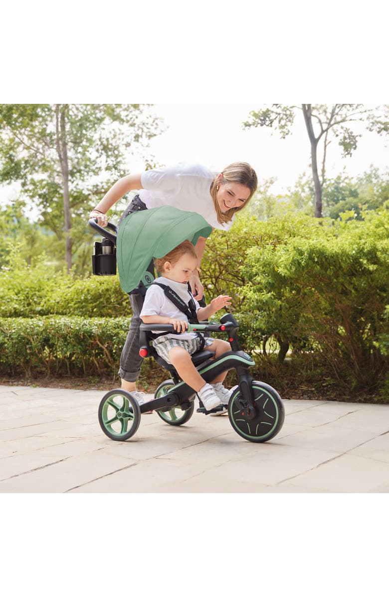 Globber Explorer Foldable 4in1, Alternate, color, Olive Green