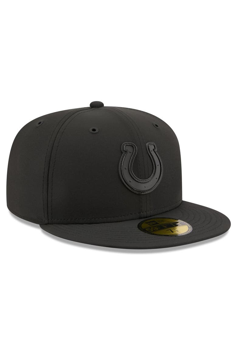 Men's New Era Black Indianapolis Colts 2026 Sideline 59FIFTY Fitted Hat, Alternate, color, Black