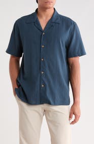 Bonobos Riviera Striped Cotton Cabana Shirt