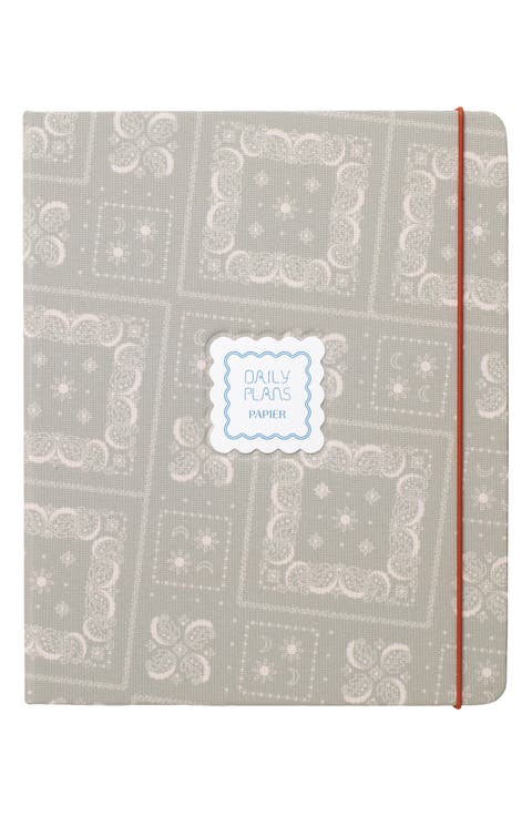Bandana Fabric Daily Planner
