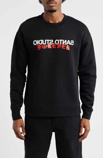 Forever Logo Cotton Fleece Crewneck Sweatshirt