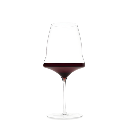 Josephinenhutte Josephinenhütte Josephine No. 3 Red Wine Glass Set Of 2 In Clear
