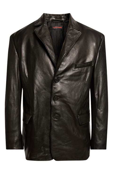 Leather Blazer