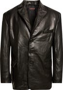 LU'U DAN Leather Blazer