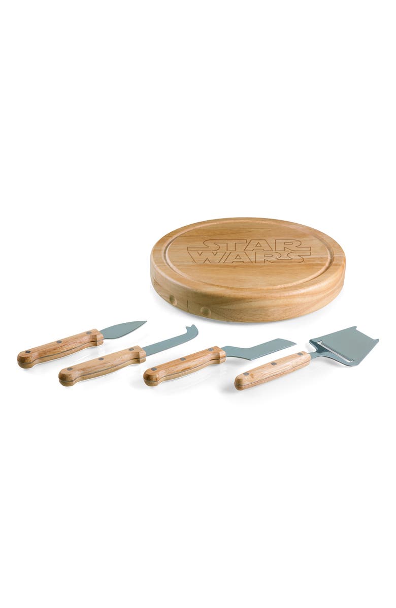 Picnic Time Star Wars<sup>™</sup> Circo Cheese Board & Knife Set, Alternate, color, Brown