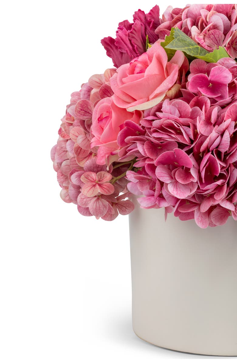 CocoBella Amour RealTouch Mixed Floral Arrangement, Alternate, color, Pink