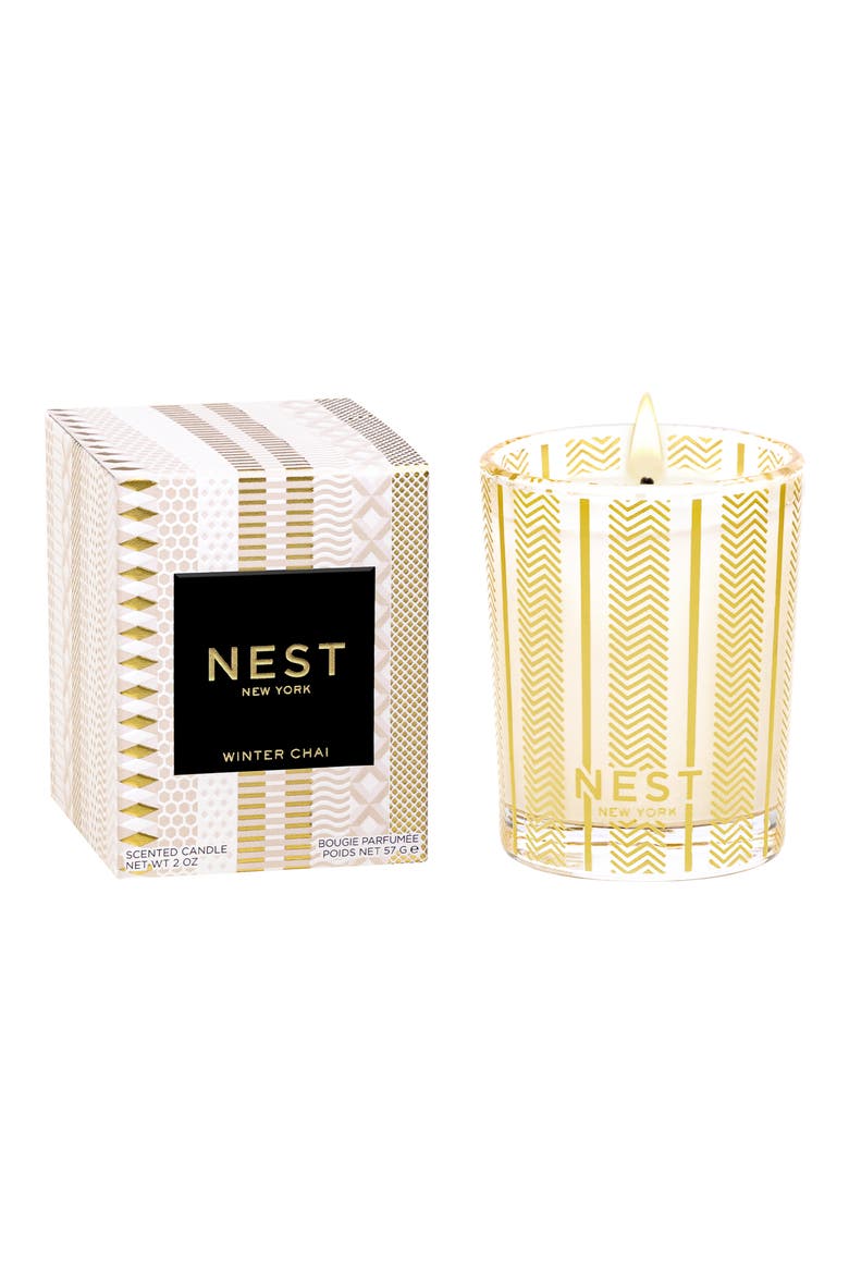 Winter Chai Votive Candle (Limited Edition), Main, color, NO COLOR