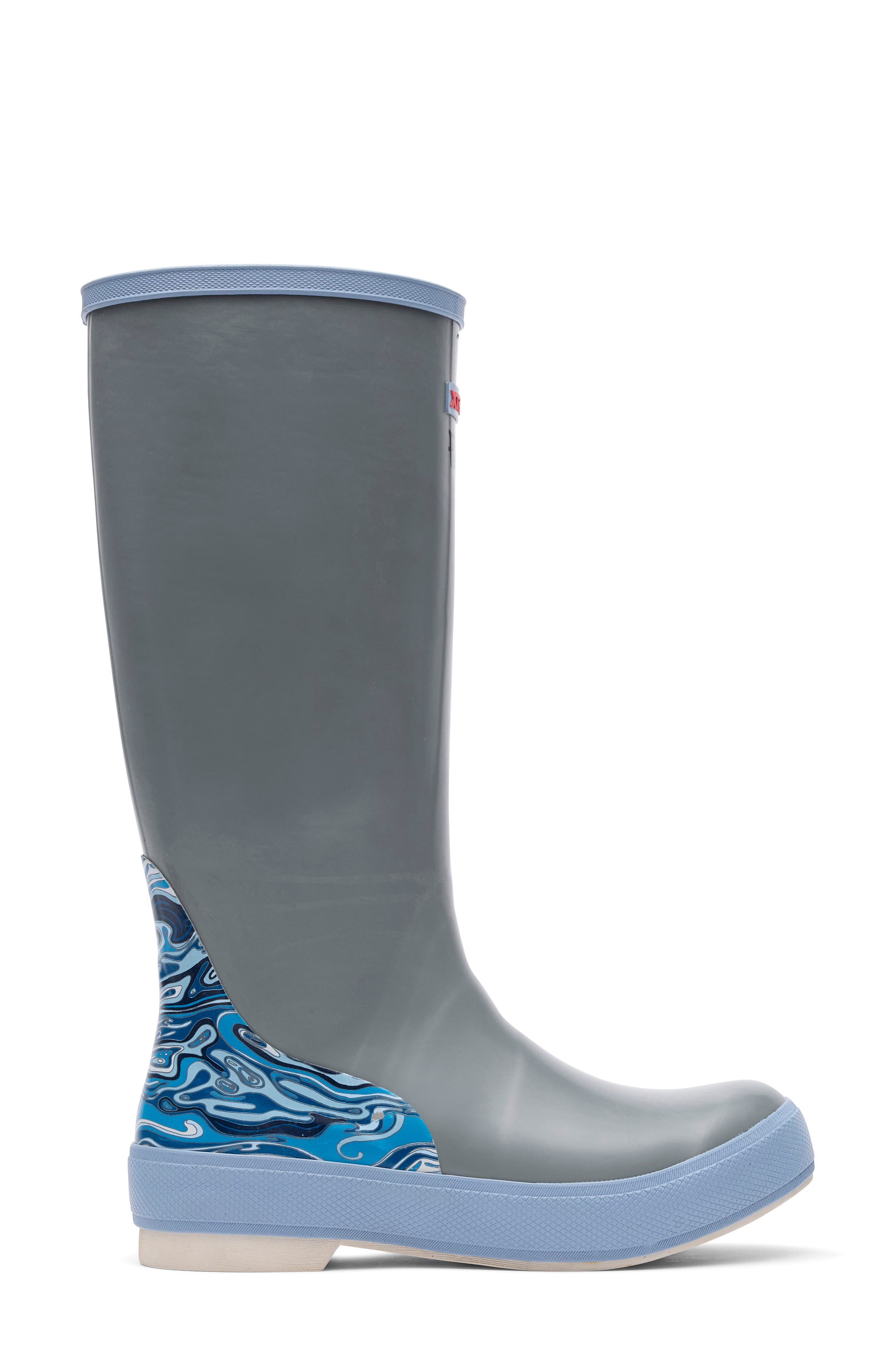 x Fishe Wear Legacy 15-Inch Waterproof Boot, Alternate, color, LEGACY GREY/ FISHE WATERS