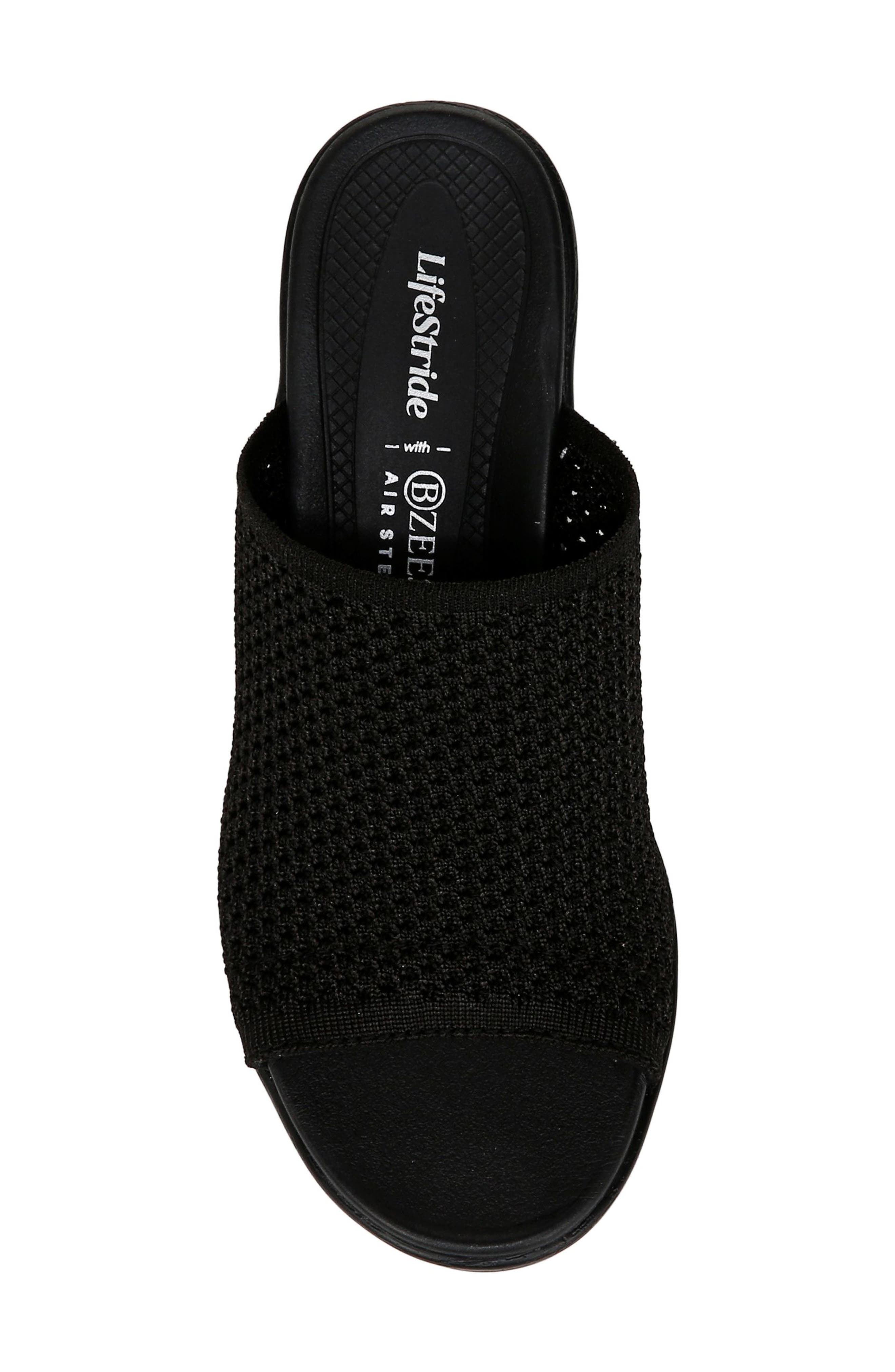 LifeStride Ella Block Heel Sandal, Alternate, color, Black