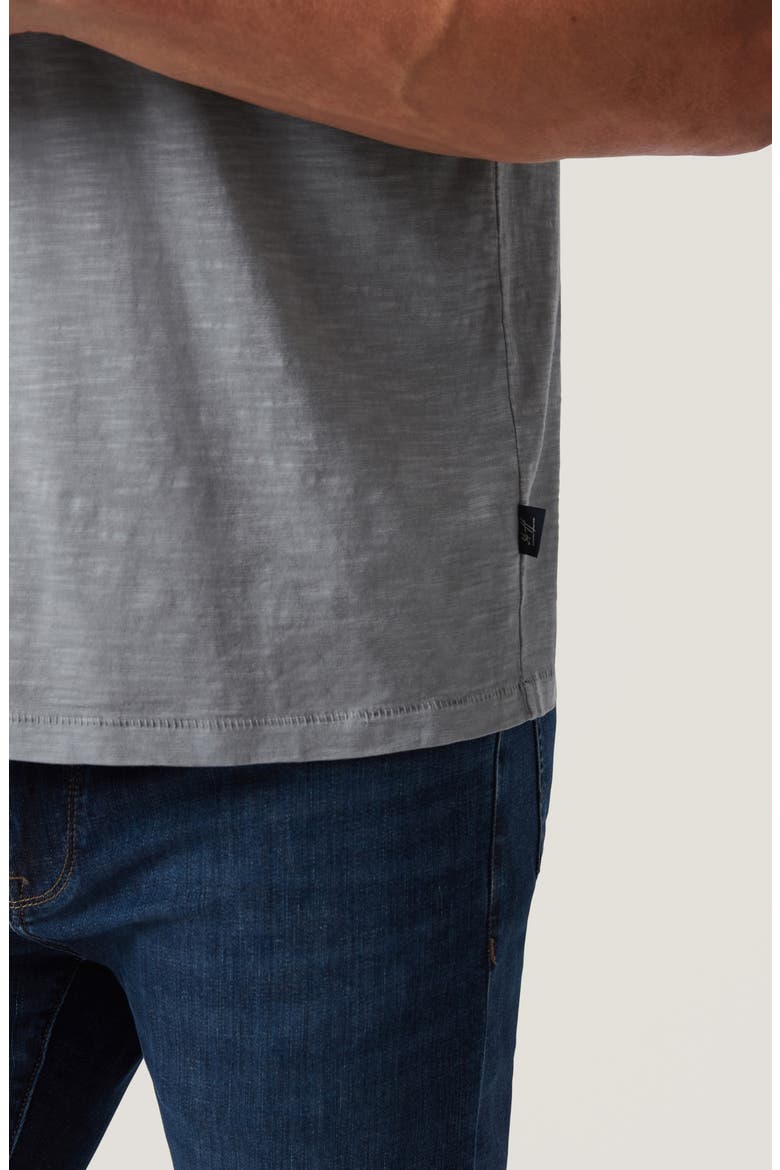 Slub Cotton T-Shirt, Alternate, color, MONUMENT GREY