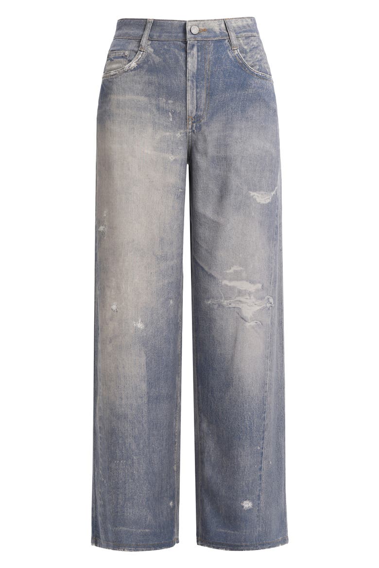 Mid Rise Wide Leg Jeans, Alternate, color, OLDSKY