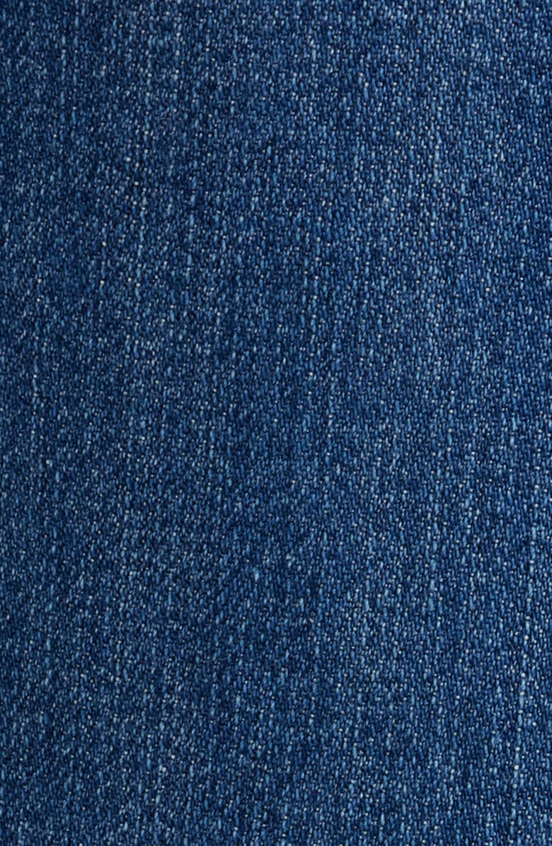 1822 Denim Seamed Raw Hem Wide Leg Jeans, Alternate, color, Iman