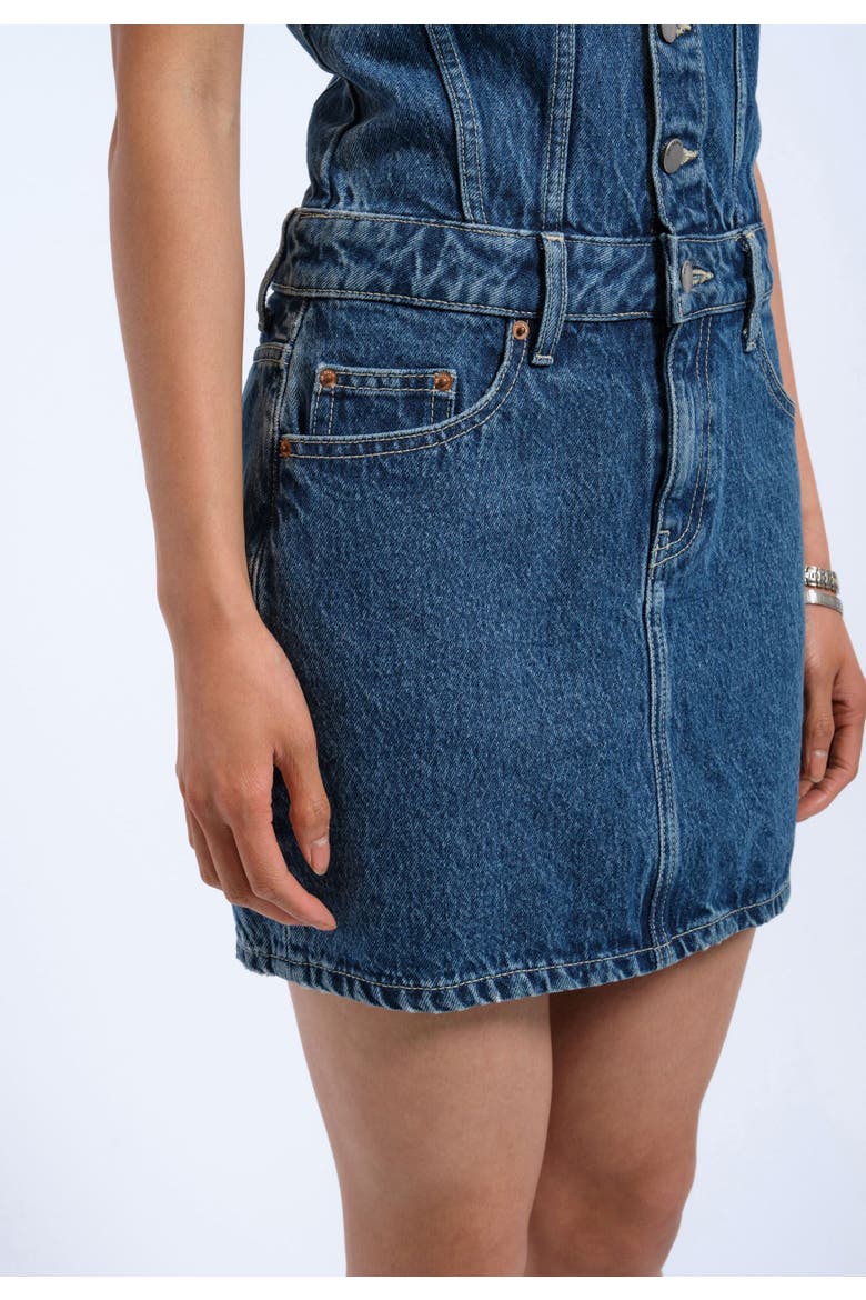 Carlisle Dress, Alternate, color, Stream Mid Retro