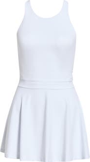 Beyond Yoga Sport Active Ace Pleated Dress with Built-In Shorts