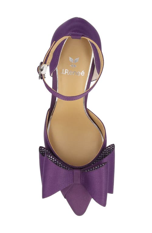 J. RENEÉ J. RENEÉ PAMMIE POINTED TOE ANKLE STRAP PUMP 