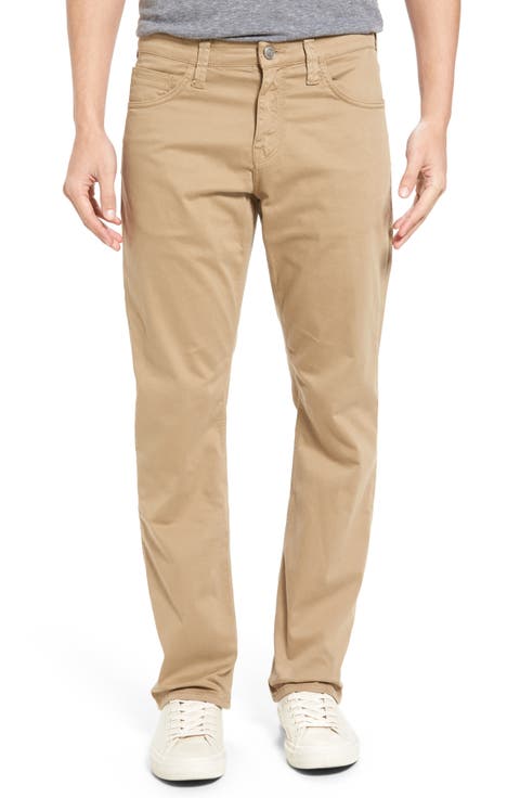 Matt Relaxed Straight Fit Jeans (British Khaki Twill)