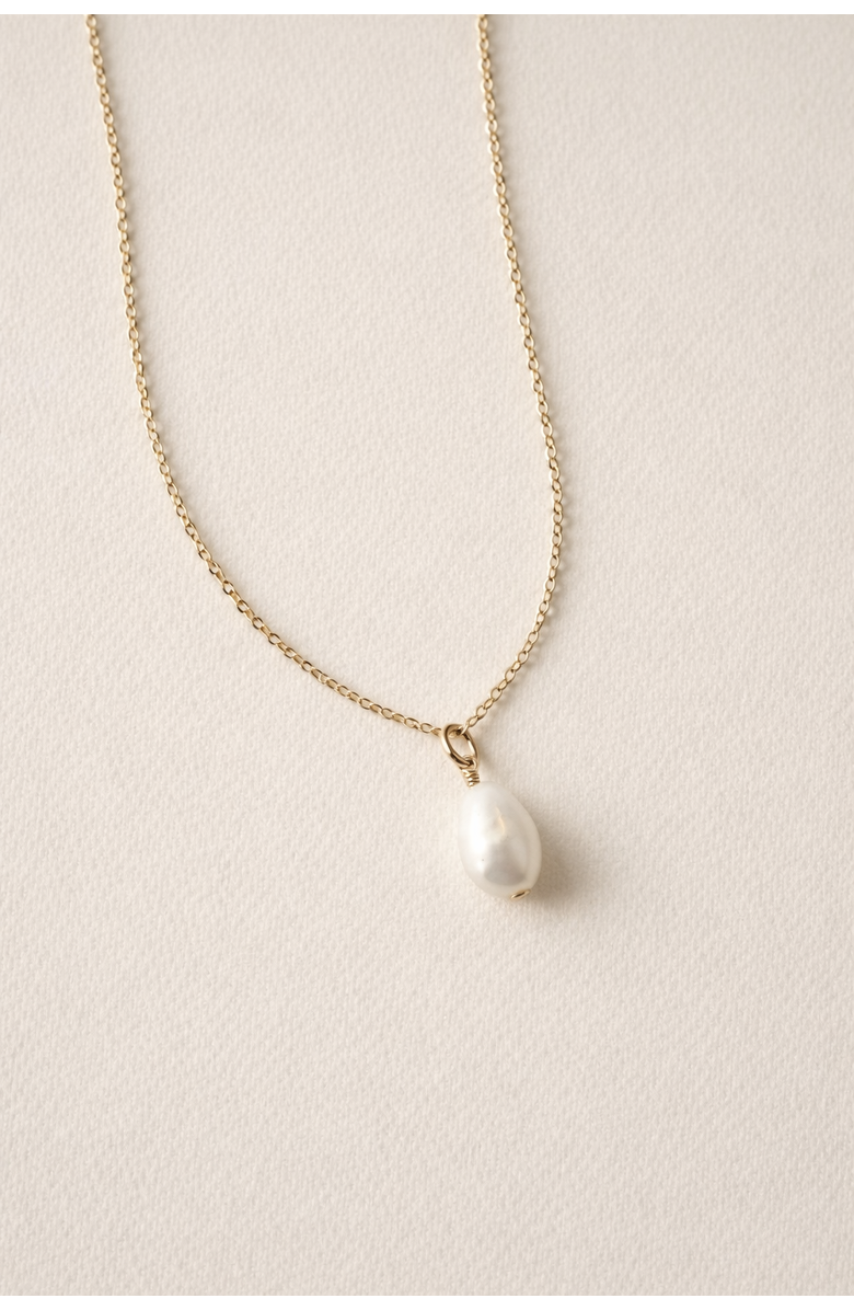 Sheena Marshall Jewelry Baroque Pearl Necklace, Alternate, color, 14K Gold Fill - 18-20"