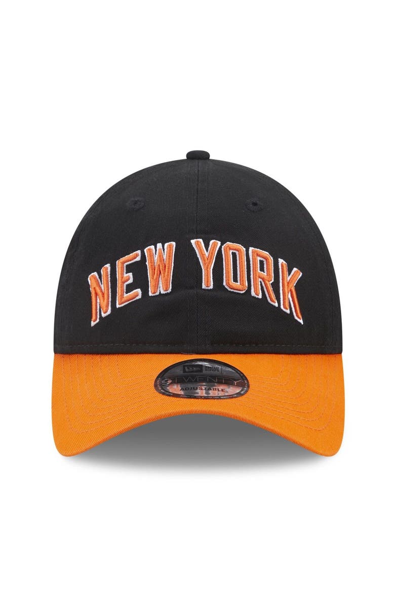 New Era Men's New Era  Teal New York Knicks 2022/23 City Edition Official 9TWENTY Adjustable Hat, Alternate, color, 