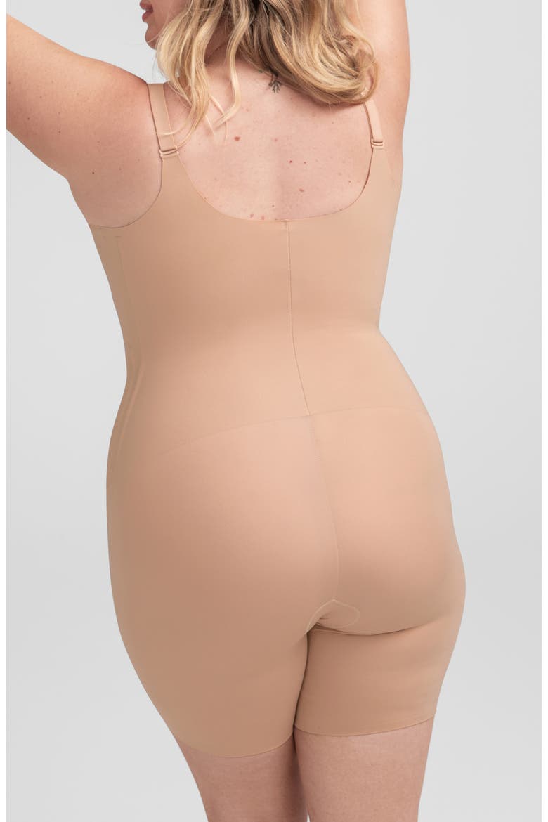 Mid Thigh Bodysuit, Alternate, color, SAND