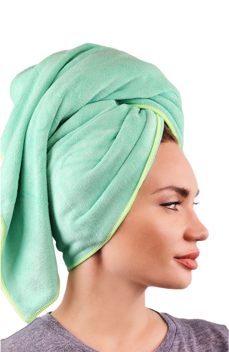 SLEEKE HAIR Microfiber Hair Towel, Alternate, color, Sand